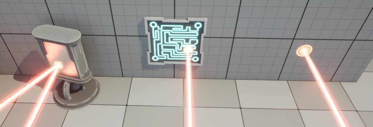 光线击中不同物体的不同反应